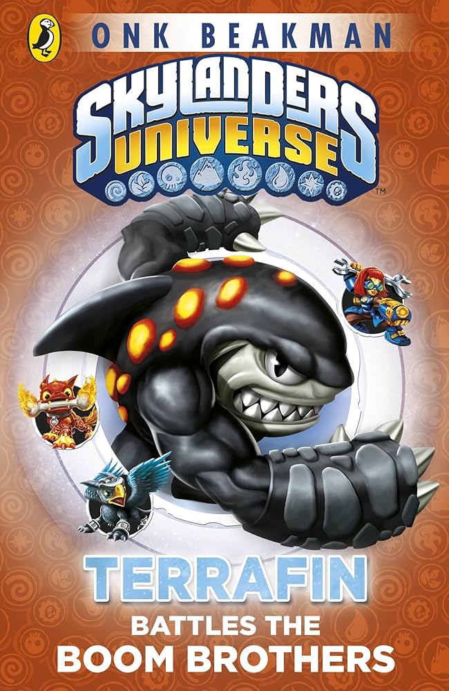 Skylanders universe terrafin battles the boom brothers- Onk Beakman