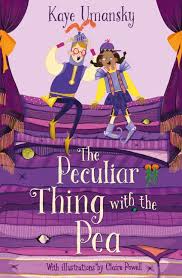 The peculiar thing with the pea- Kaye Umansky