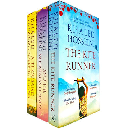 The Complete Khaled Hosseini Book Set ( The Kite Runner, A Thousand splendid suns and The mountains Echoed )